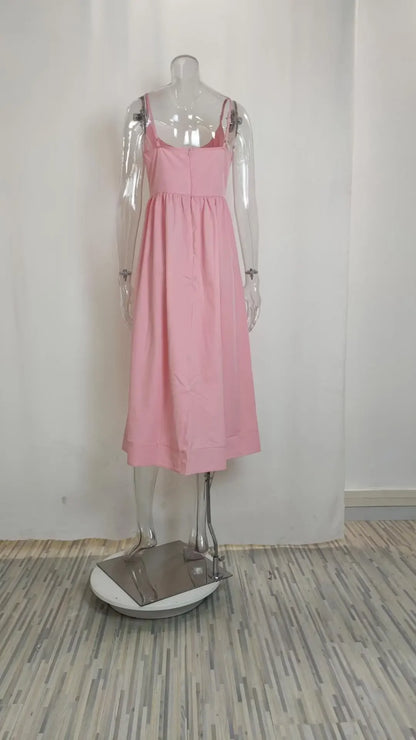 Senara Riviera Pleat Dress