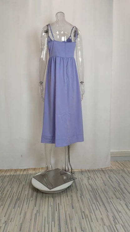 Senara Riviera Pleat Dress
