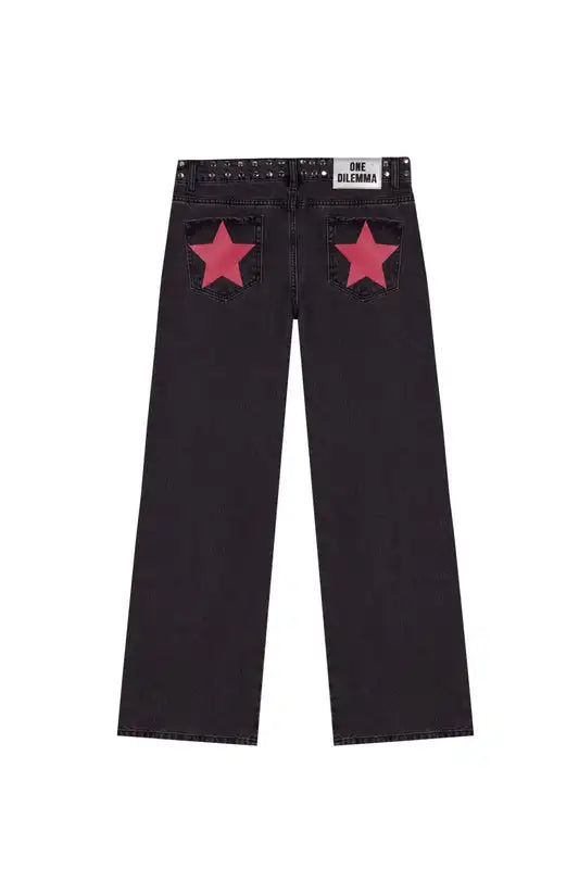 Senara Starlit Rivet Jeans
