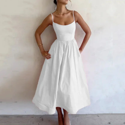 Senara Riviera Pleat Dress