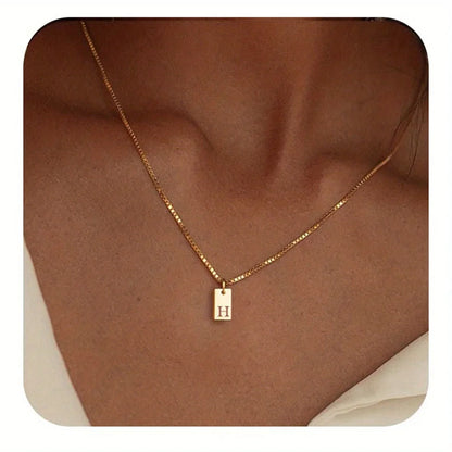 Senara Signature Initial Necklace