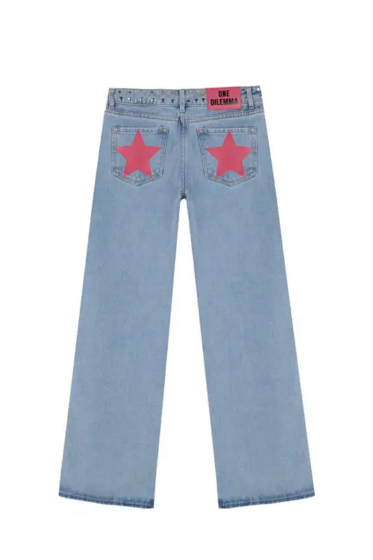 Senara Starlit Rivet Jeans