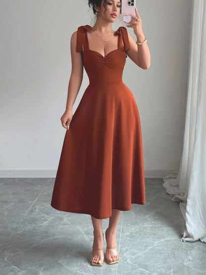 Senara Refined Line Dress