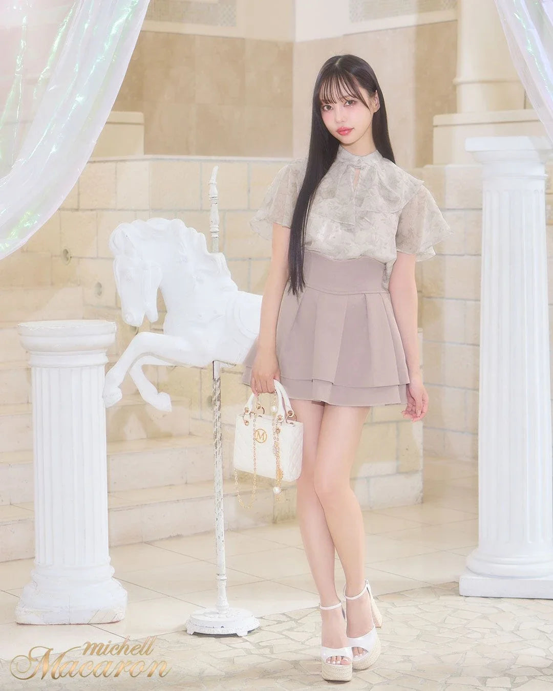 Senara Sakura Mini Skirt