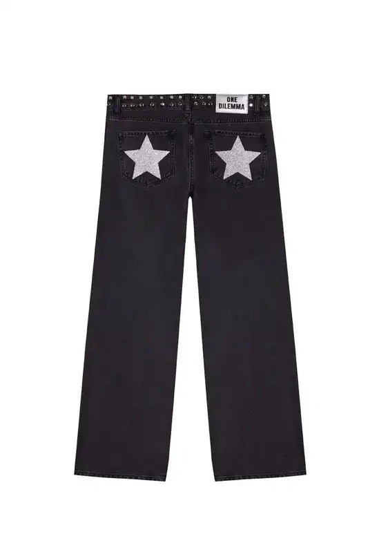 Senara Starlit Rivet Jeans