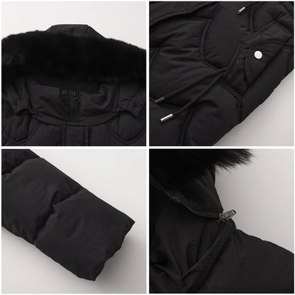 Senara Luxe Fur Collar Coat