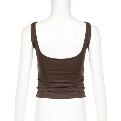 Senara Chic Street Fold Top