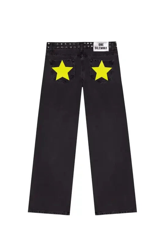 Senara Starlit Rivet Jeans