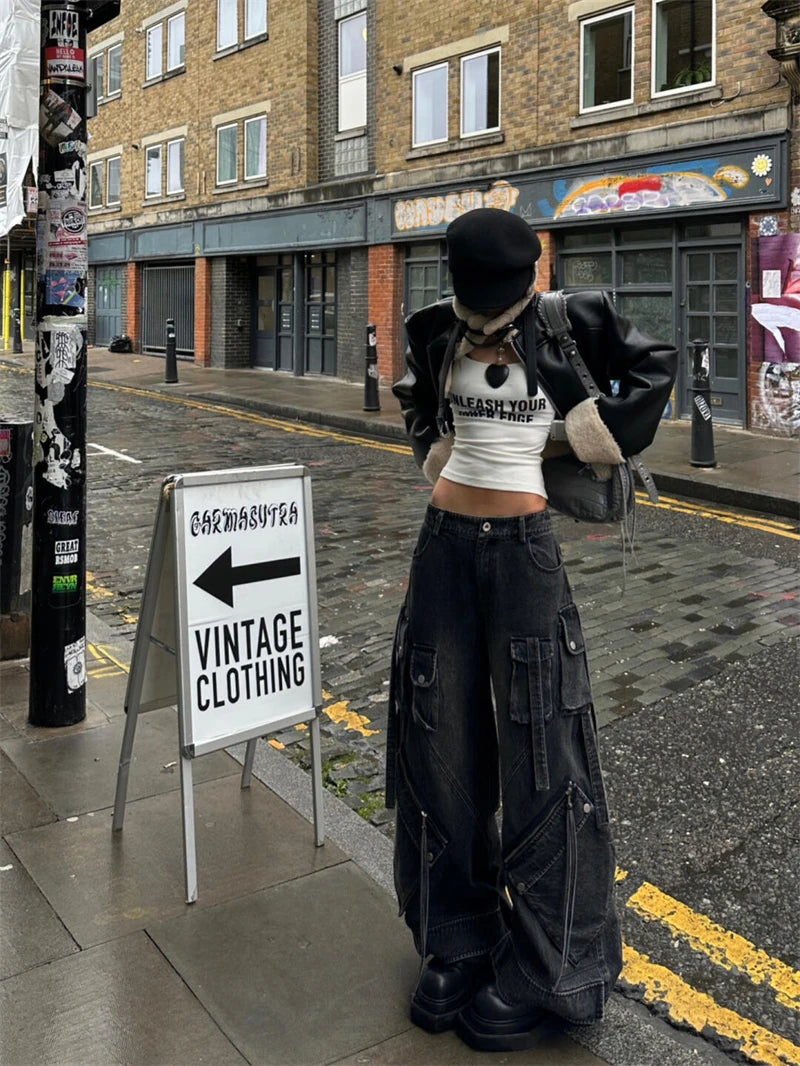 Senara Shadow Cargo Jeans