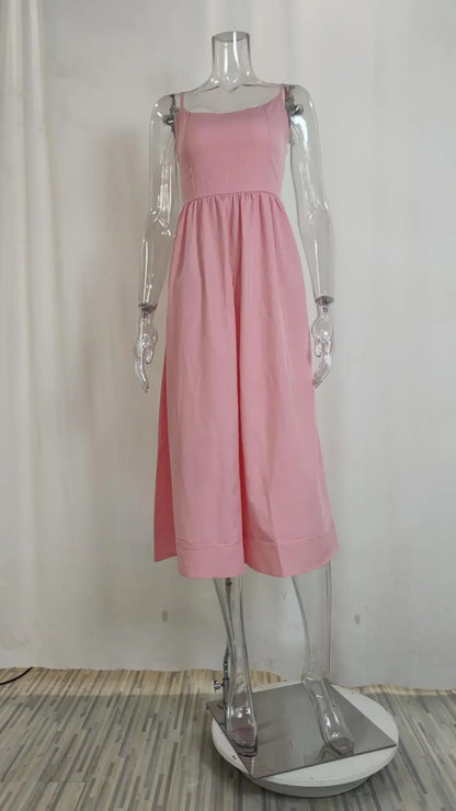Senara Riviera Pleat Dress