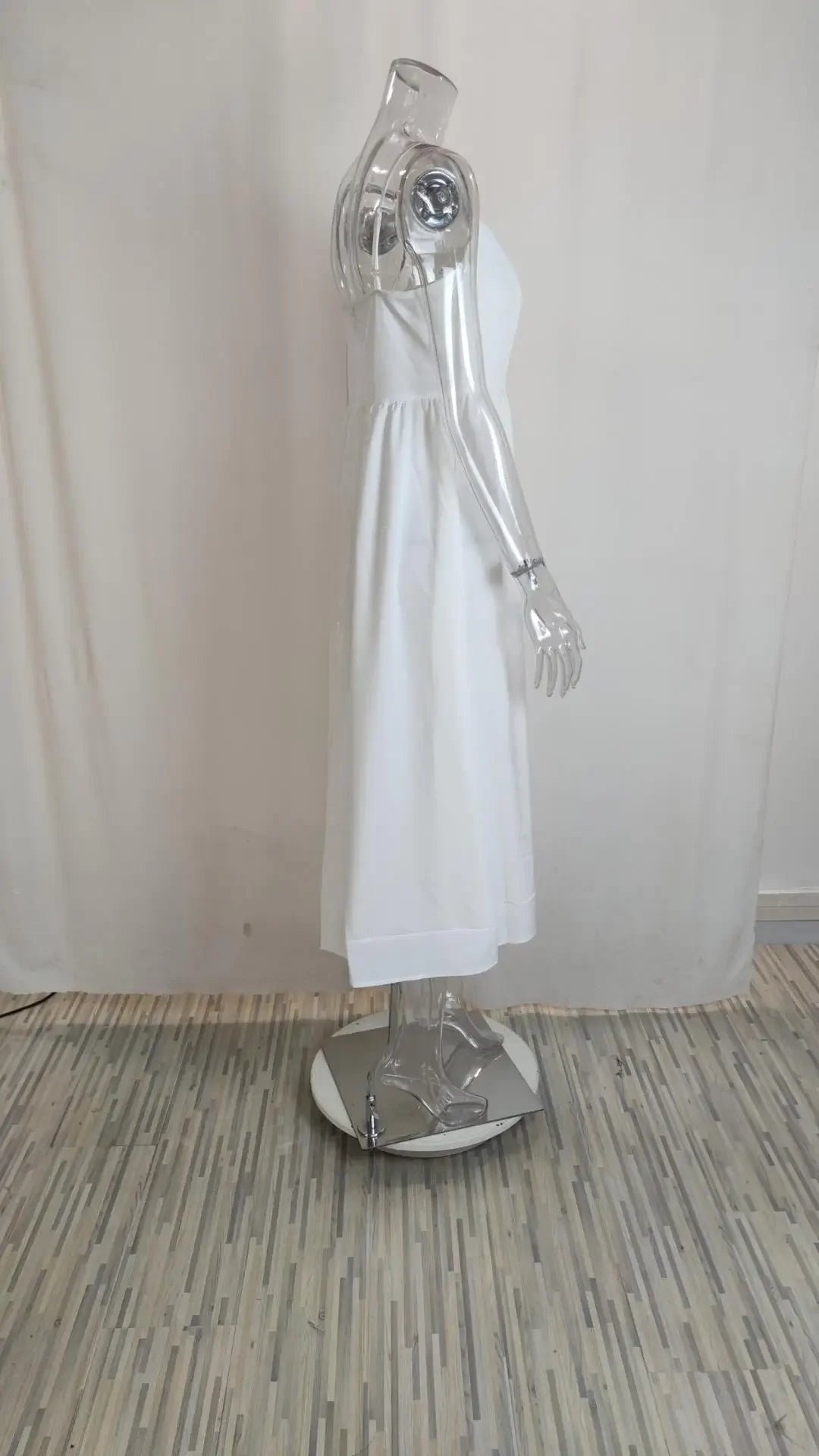 Senara Riviera Pleat Dress