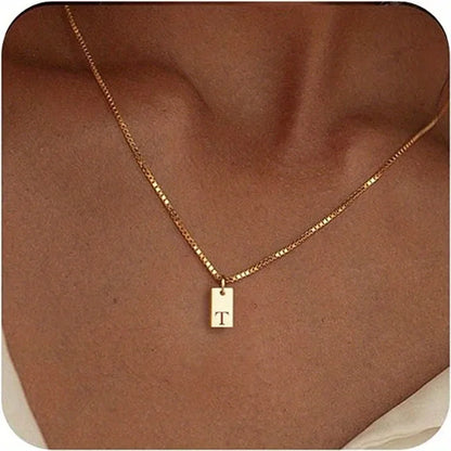 Senara Signature Initial Necklace