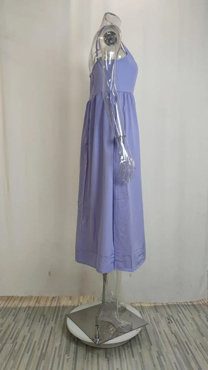 Senara Riviera Pleat Dress